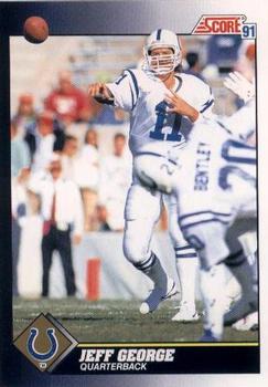 Jeff George Indianapolis Colts 1991 Score NFL #502